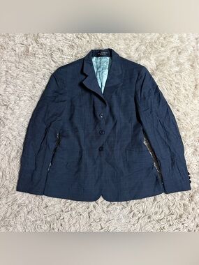 Women’s Size 4R Navy RJ Classics Horseback Riding Show Coat. Good Condition.
